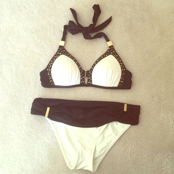 Victoria Secret Black & White Bikini