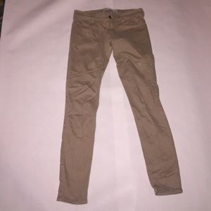 Hollister khaki jeggings