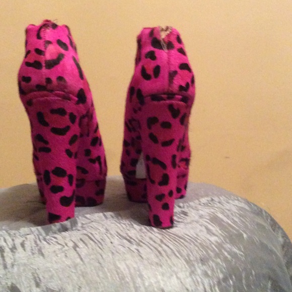 Pink Leopard sexy shoes - Picture 3 of 3