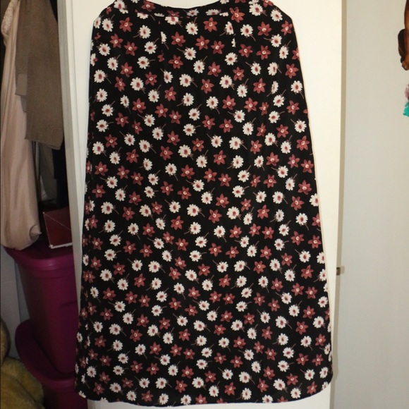 Vintage Midi/Long Floral Skirt
