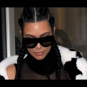 Brand New Black Oversized Sunglasses