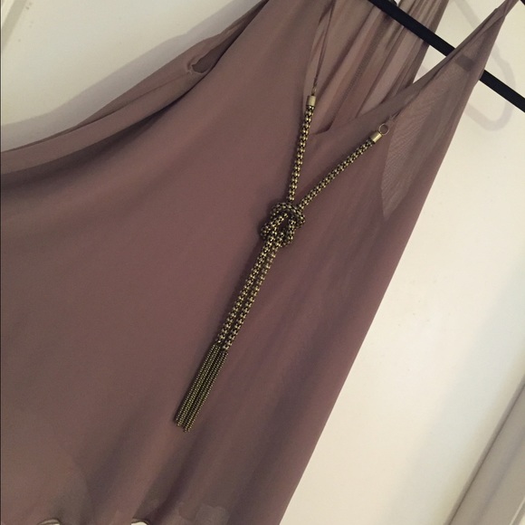 Beautiful rose-taupe color Blouse - Picture 3 of 3