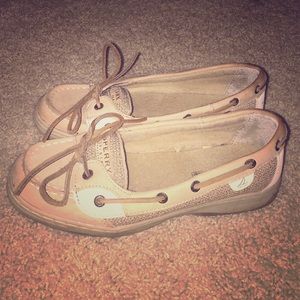 Sperry Top-Sider boat shoes.