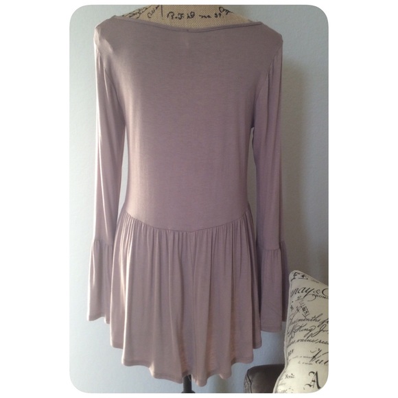 Mocha Bell Sleeved Tunic❤️ - Picture 4 of 4
