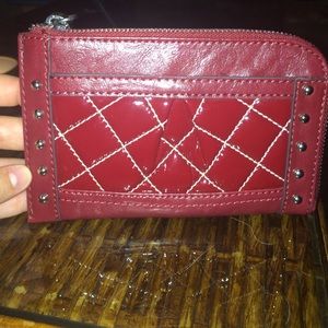 Dark red, Nine West, small going out purse
