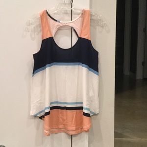 Anthropologie Deletta Tank Top - striped