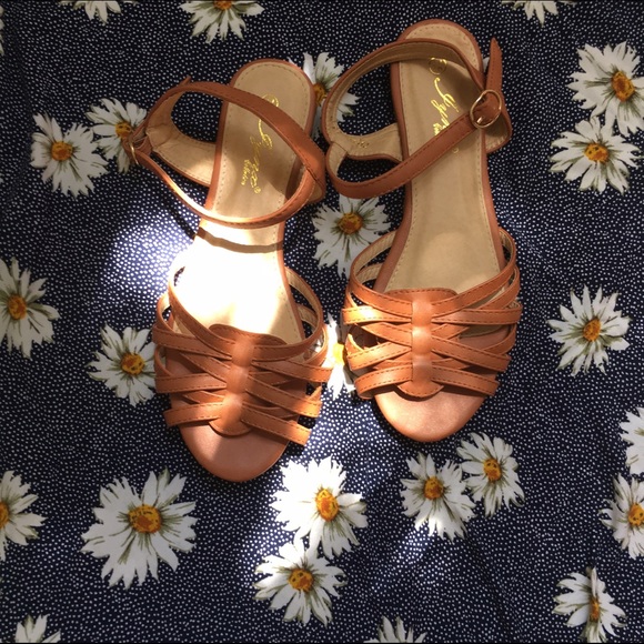 Woven Open Toe Sandals