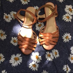 Woven Open Toe Sandals