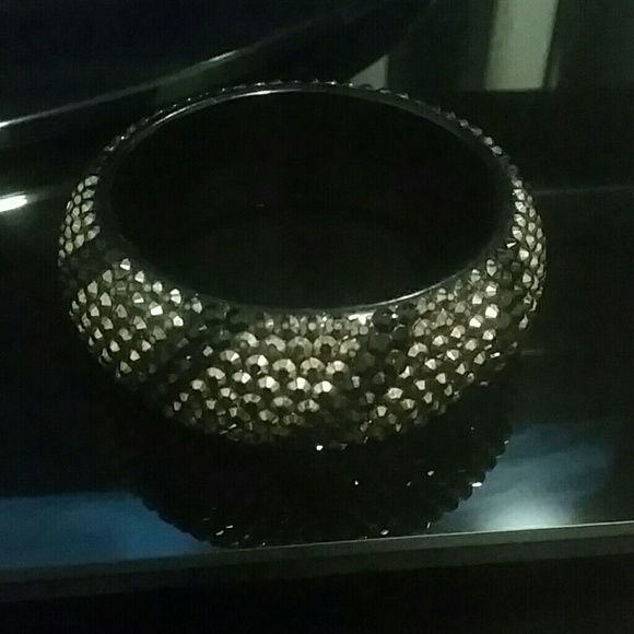 Studded bangle bracelet