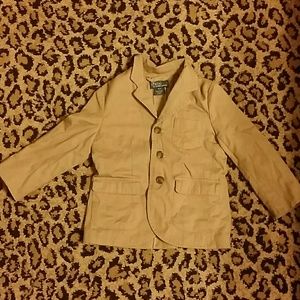 Ralph Lauren Polo Khaki Blazer Size 3T Boys