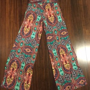 Unique designed patterned pants