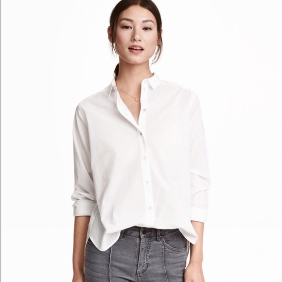 Cotton White Shirt