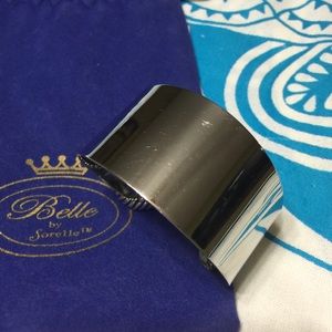 Stainless steel cuff bracelet