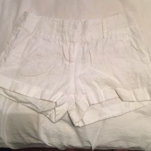 Linen shorts