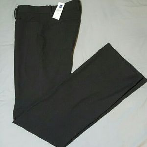 Grayish brown Gap dress pants.