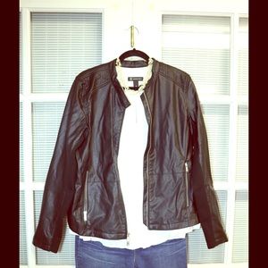 Calvin Klein Jeans leather jacket