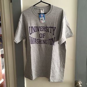University of Washington shirt gray