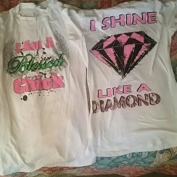 2 T shirts