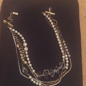 Multi strand necklace