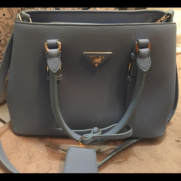 Light Blue Prada Purse