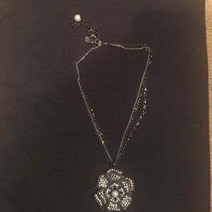 Multi strand pendant necklace