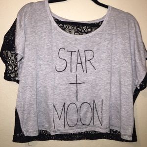 TILLYS LACE BACK CROP TOP