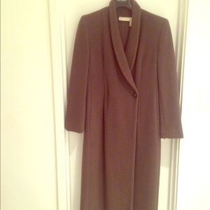 Krizia floor-length long coat