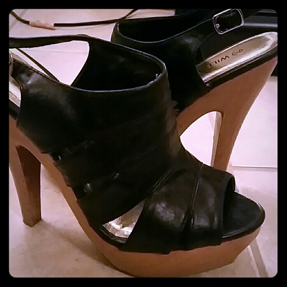 Black heels