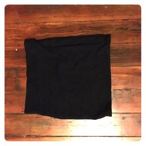 Black bodycon mini