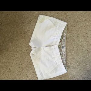 AE white shorts
