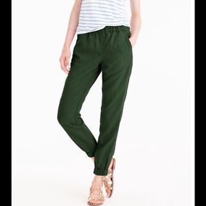 J.Crew Seaside Pant - Aspen Fern