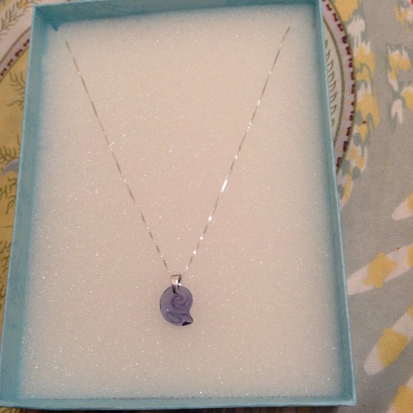 Swarovski Crystal Sea Snail Pendant Necklace