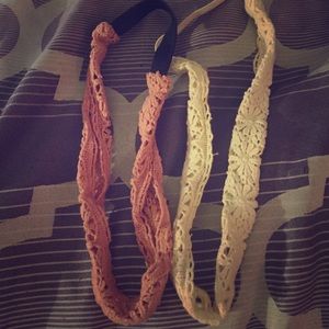 Laced head bands