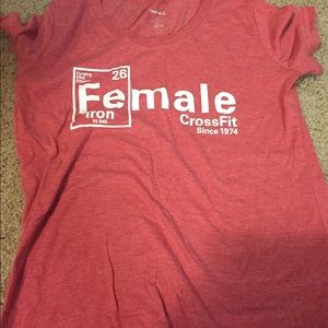 Heathered Red Reebok Crossfit