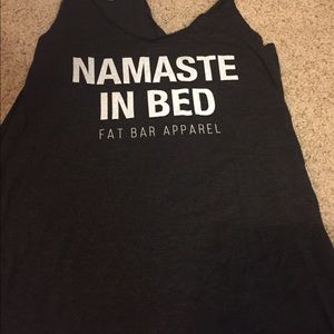 Fat Bar brand workout tank