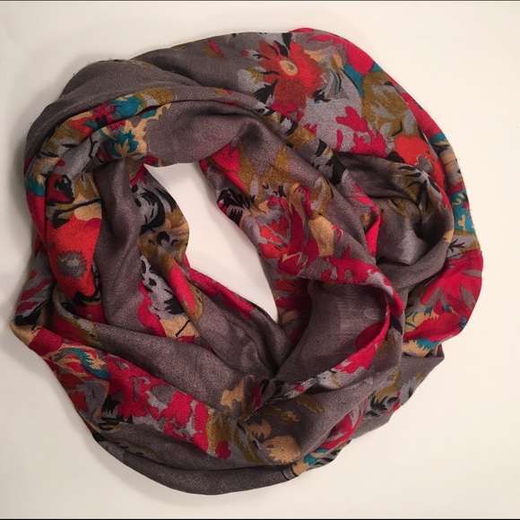Floral Infiniti Scarf