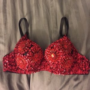 Sequin Bra