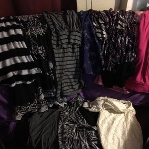 Mix clothes from size M to XL