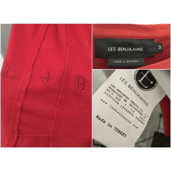 Les Benjamins designer Tee 🚭 made in Istanbul - Picture 3 of 4