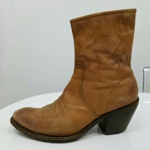 Chloe short boots, Nocciola  size 38.5
