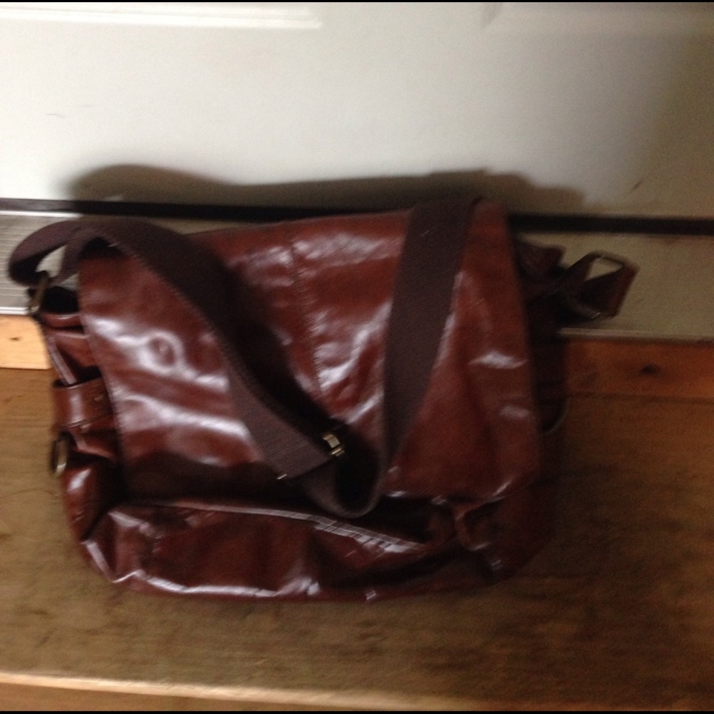 Authentic messenger Distressed leather bag - Picture 5 of 6
