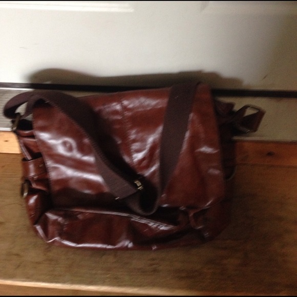 Authentic messenger Distressed leather bag - Picture 5 of 6