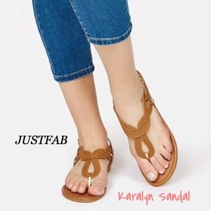 NIB Just Fab Karalyn Sandals