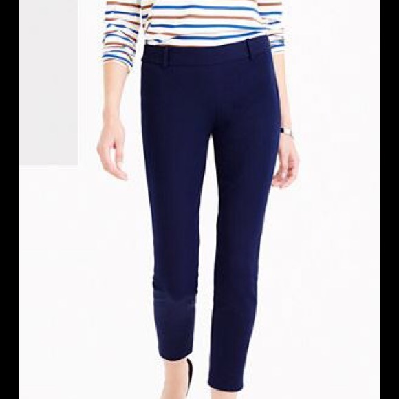 J crew Minnie pants, navy
