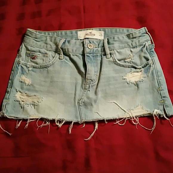 Hollister Jean Mini Skirt