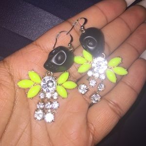 Skeleton earrings