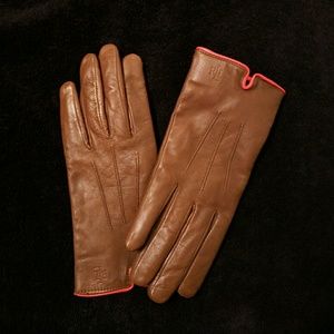 Ralph Lauren leather gloves