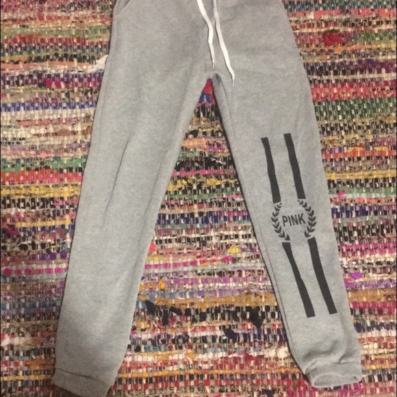 Mock-brand vs pink sweatpants