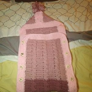 Pink & Purple Baby Bunting