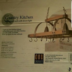 Kitchen Pot Rack